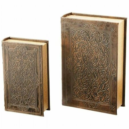 B & F SYSTEM 2pc Faux Book Safe Set GFBOOK2